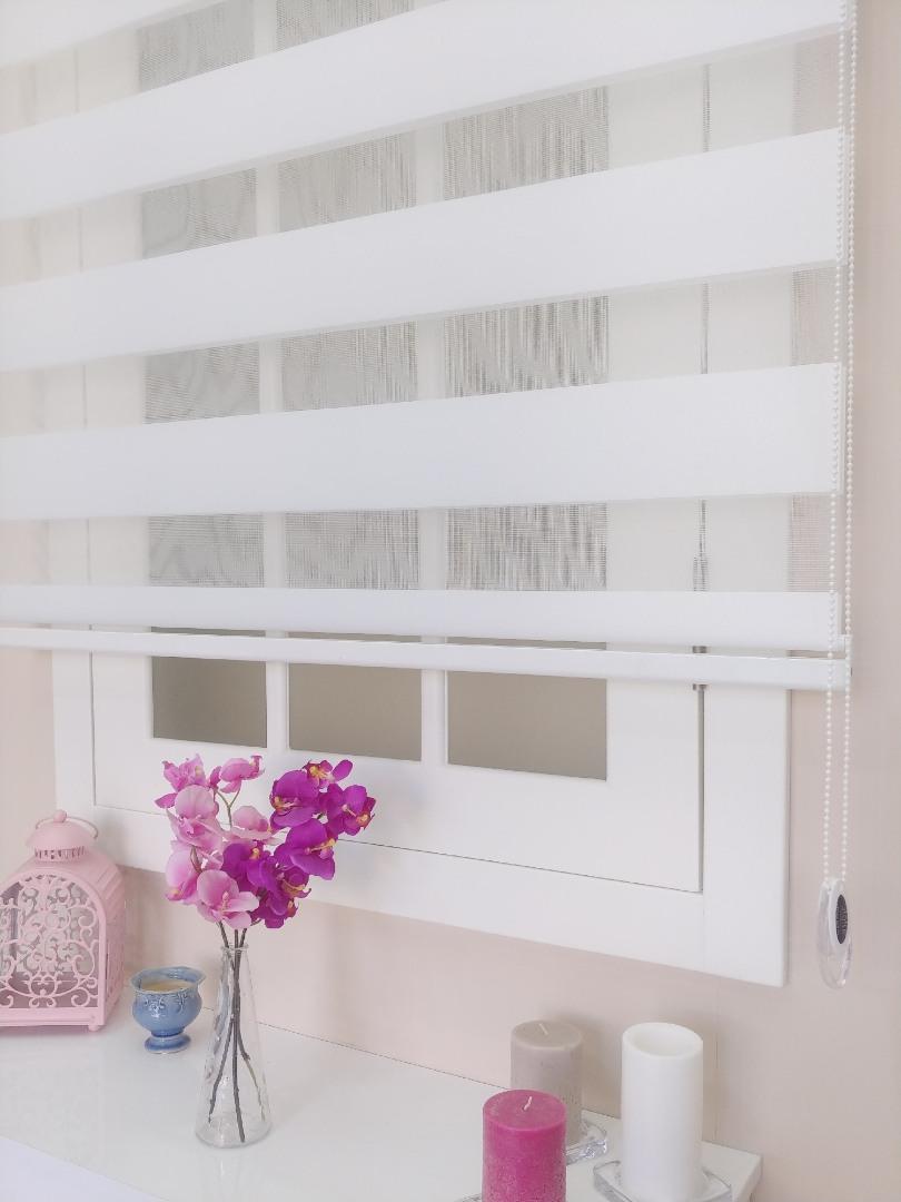 Bambu Zebra Perde Beyaz 1. Kalite Üretim - Zebra Perde online satış