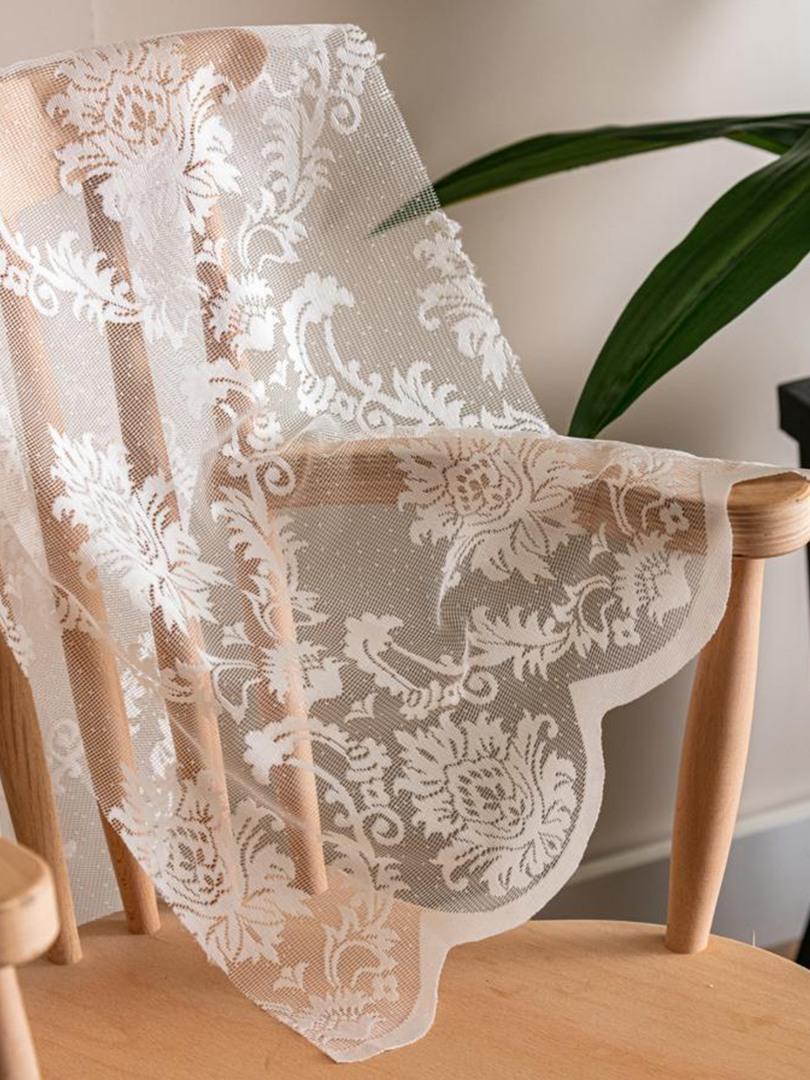 Elodra Örme Tül Perde Damask Desen - Tül Perde - 2