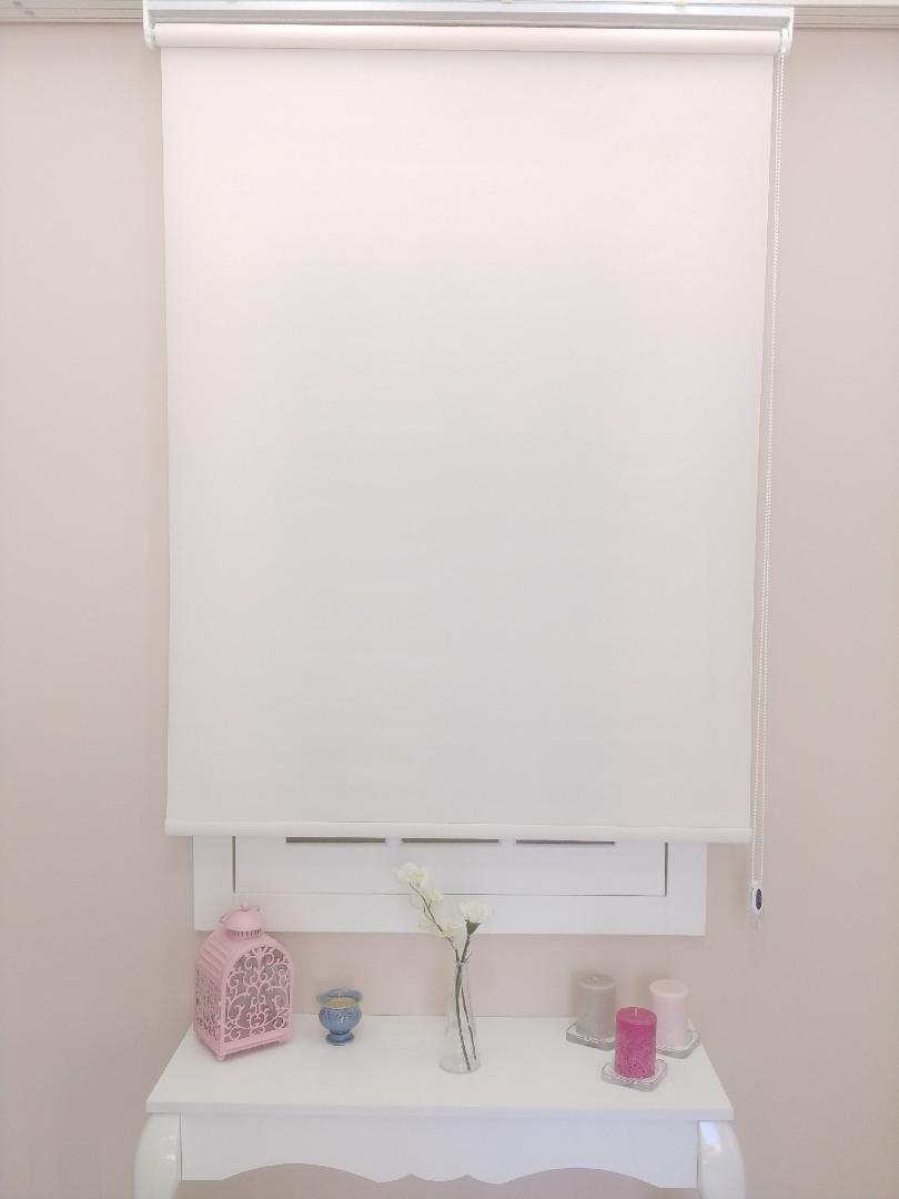 Uçuk Pembe Renk İthal Mat Stor Perde - Stor Perde - 2