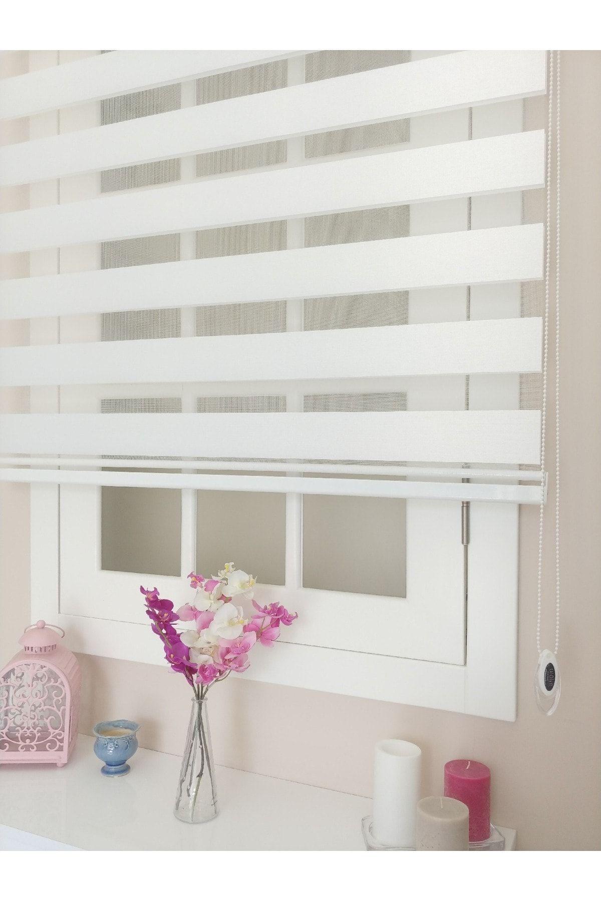 Beyaz Bambu Zebra Stor Perde - Trendyol Ürünleri online satış